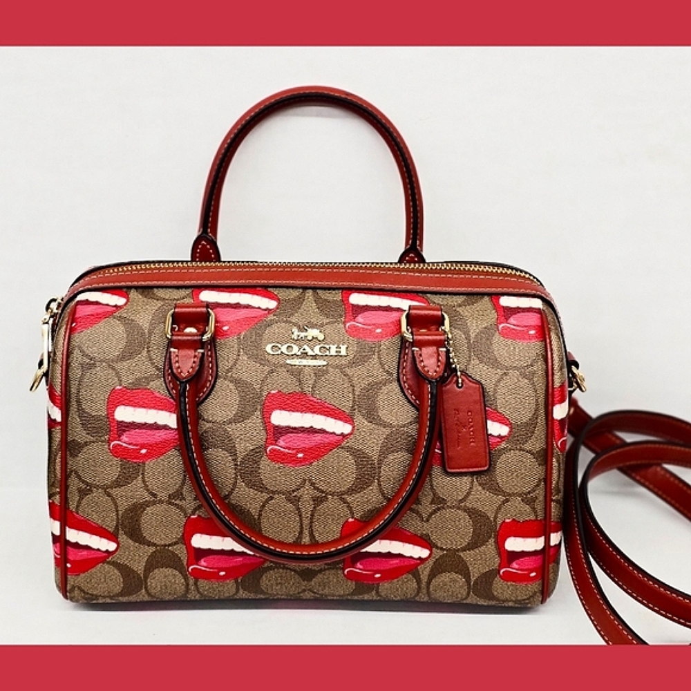 FINAL MARKDOWN❣️NEW Coach X Tom Wesselmann Rowan Med. Satchel/Crossbody Bag - Picture 3 of 12